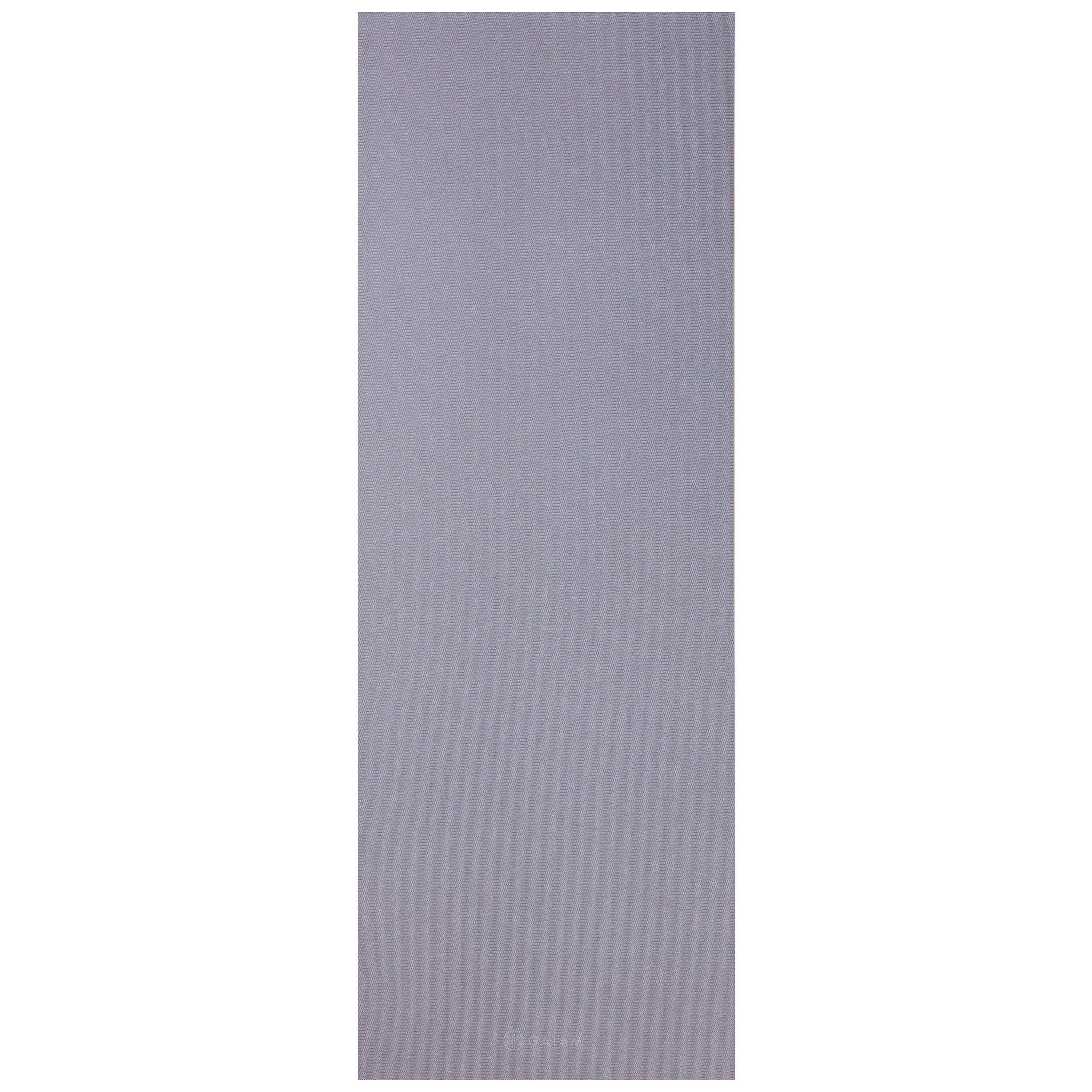 Classic Solid Color Yoga Mat (5mm) Deep Thistle top flat